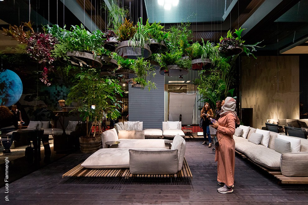 Decorative Living Room Furniture at Salone Del Mobile Milano
