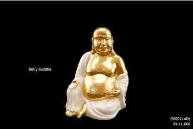 Ceramic Sculpture Belly Buddha