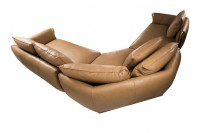 Aforsima Leather Sectional Sofa