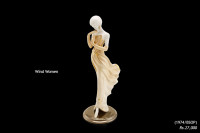 Ceramic Figurines Wind Women