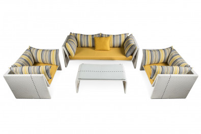Slimline Outdoor Sofa Set